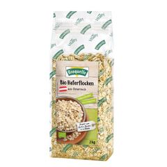 Organic oat flakes 2000g from Bioquelle
