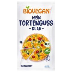 Bio Mein Tortenguss klar 12g - 12er Vorteilspack von Biovegan
