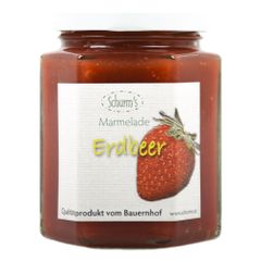 Erdbeer Marmelade 200g von Obsthof Schurm - Schurms