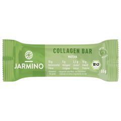 Bio Collagen Riegel Matcha 55g - 12er Vorteilspack von Jarmino
