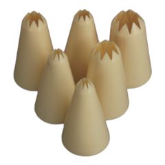 Star nozzle set PP 6-piece from Thermohauser