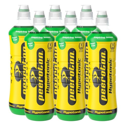 Peeroton Hypotonic - Sport Electrolyte Ready to drink Inspiring Lemon - Sugar free 750ml - value pack of 6