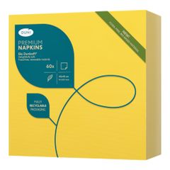 Bio Servietten gelb 40x40 60ct von Duni