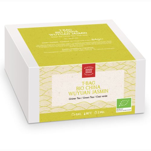 T-Bag® ORGANIC China Wuyuan Jasmine Tea from Demmers Teehaus