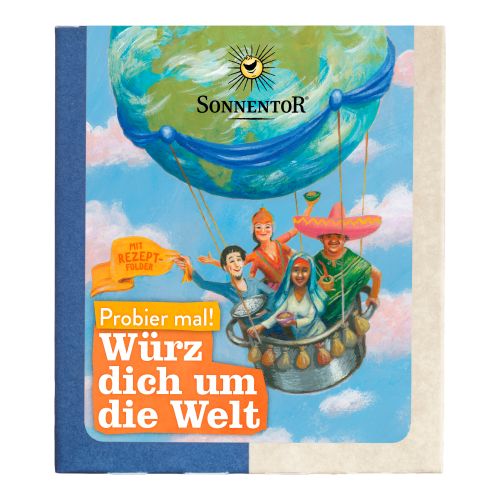 Organic Season Yourself Around the World 50g - value pack of 8 from Sonnentor