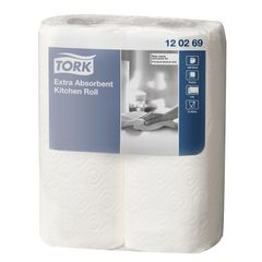 Küchenrolle 2lg.weiß 64 Blatt von Tork