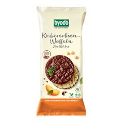 Bio Kichererbsen Waffeln ZB 65g - 12er Vorteilspack von Byodo