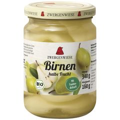 Bio Birnen im Glas 340g - 12er Vorteilspack von Zwergenwiese