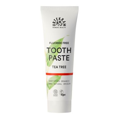 Organic Tea Tree Toothpaste 75ml - 6-piece value pack from Urtekram