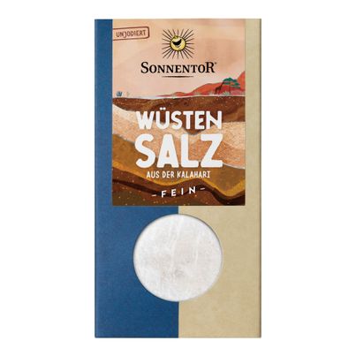 Bio Kalahari Wüstensalz fein 150g - 6er Vorteilspack von Sonnentor