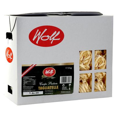 Wolf noodles carpe pastam tagliatelle 6mm 2000g