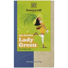 Organic The Fresh Lady Green Tea 21.6g - value pack of 6 from Sonnentor