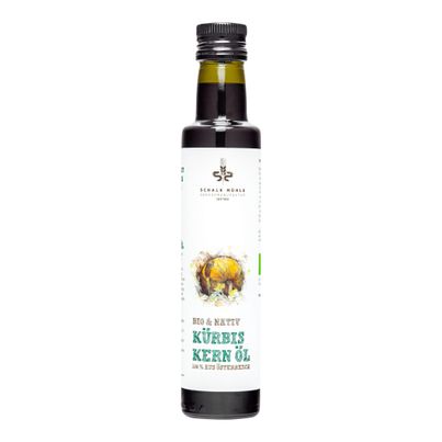 Bio Kürbiskernöl nativ 250ml - 6er Vorteilspack von Schalk Mühle