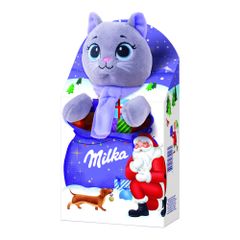 Milka Plüschtier Rentier mit Schokoladen Magic Mix 96g von Milka