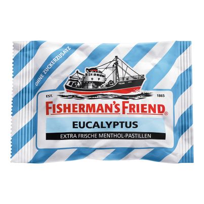Eucalyptus Menthol sugar-free 25g - value pack of 24 from Fishermans Friend
