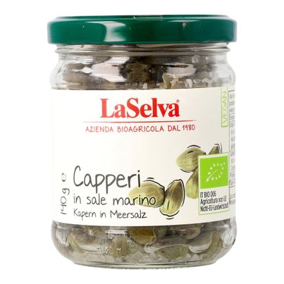Bio Kapern in Meersalz 140g - 6er Vorteilspack von La Selva