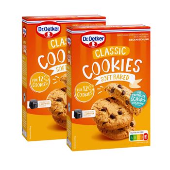 Dr. Oetker Classic Cookies 395g 2er-Pack