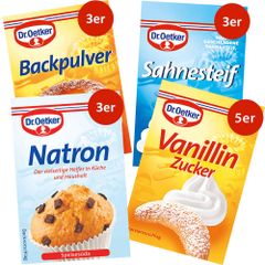 Dr. Oetker Backzutaten-Set