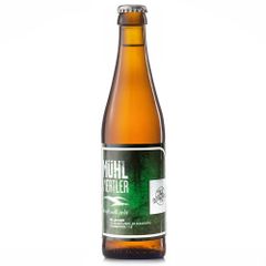 Bio Mühlviertler Bier 330ml - vollmundiger Geschmack - unfiltriert - ohne Vitamin C - strohgelbes Bier von Brauerei Hofstetten