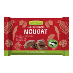 Bio Nougat Schokolade 100g - 12er Vorteilspack von Rapunzel Naturkost