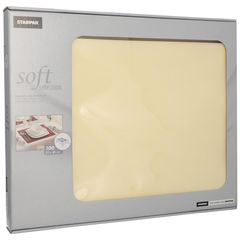 Tischset creme 30x40cm 100Stück von Papstar