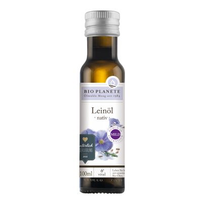 Bio Leinöl nativ 100ml - 6er Vorteilspack von Bio Planete
