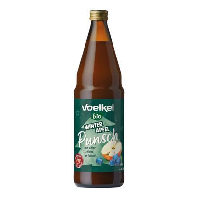 Bio Winter-Apfel-Punsch 750ml - 6er Vorteilspack von Voelkel