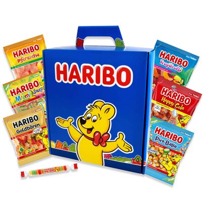 HARIBO Lieblinge Geschenkpaket - HARIBO Geschenkpaket mit den sieben beliebtesten Klassikern von HARIBO