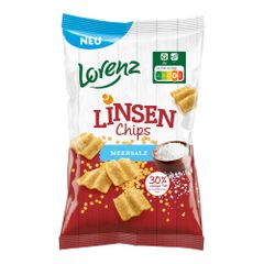 Lentil Chips Sea Salt 85g from Lorenz
