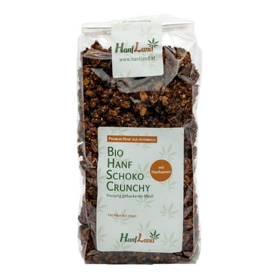 Bio Hanf Crunchy Schokomüsli 375g - 10er Vorteilspack von Hanfland