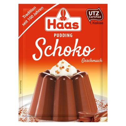 Pudding chocolate 3 pieces from Haas Eduard