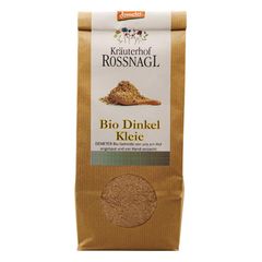 Bio Dinkel Kleie 250g - 8er Vorteilspack von Kräuterhof Rossnagl