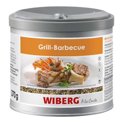 Grill barbecue approx. 370g 470ml - spice mixture of Wiberg