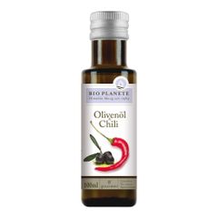 Bio Olivenöl & Chili 100ml - 4er Vorteilspack von Bio Planete
