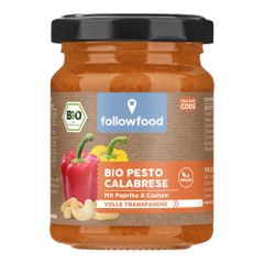 Bio Pesto Paprika mit Cashew 120g - 6er Vorteilspack von Rettergut