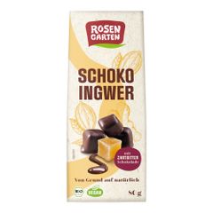 Bio Schoko Ingwer 80g - 6er Vorteilspack von Rosengarten