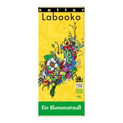 Bio Schokolade Ein Blumenstrauß 2x35g 70g - 10er Vorteilspack von Zotter