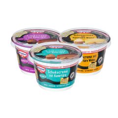Dr. Oetker Schokocreme mit Kuvertüre - 3er Probierset