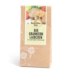 Bio Grünkern Laibchen Mischung 160g - 6er Vorteilspack von Rosenfellner Mühle