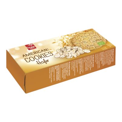 Bio American Hafer Cookies 175g - 8er Vorteilspack von Linea Natura