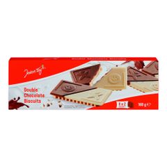 Double Chocolate Biscuits 160g - 22er Vorteilspack von Jeden Tag