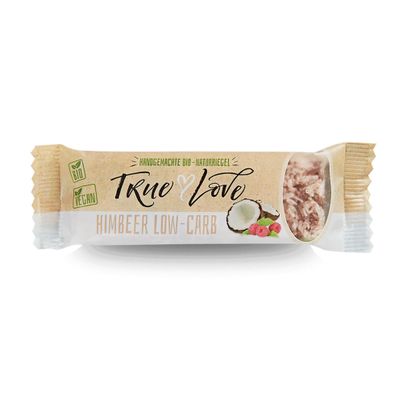 True Love Bio Himbeer Low Carb Müsliriegel 29g