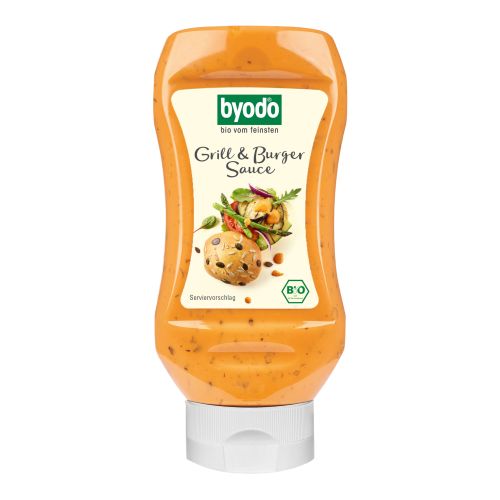 Bio Grill & Burger Sauce 300ml - 6er Vorteilspack von Byodo