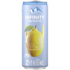Infinity Water Zitrone Dose 330ml - 24er Vorteilspack von Gasteiner