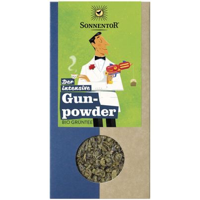 Bio Chinesischer Grüntee Gunpowder 100g - 6er Vorteilspack von Sonnentor