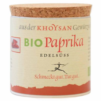 Bio Paprika edelsüß Würzdose 100g von Khoysan