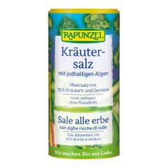 Bio Kräutersalz jodiert 125g - 12er Vorteilspack von Rapunzel Naturkost