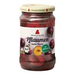 Bio Pflaumen halbe Frucht 360g - 8er Vorteilspack von Zwergenwiese