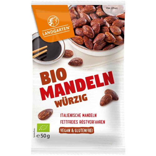 Bio Mandeln würzig 50g