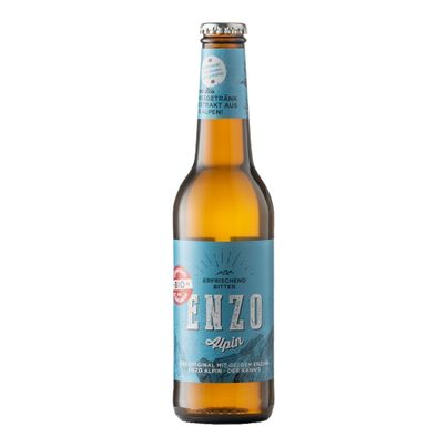 Bio ENZO Alpin Limonade Ready to Drink Glasflasche 330ml von Trausners